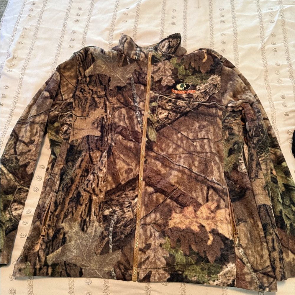 Mossy Oak Full-Zip Fleece Jacket